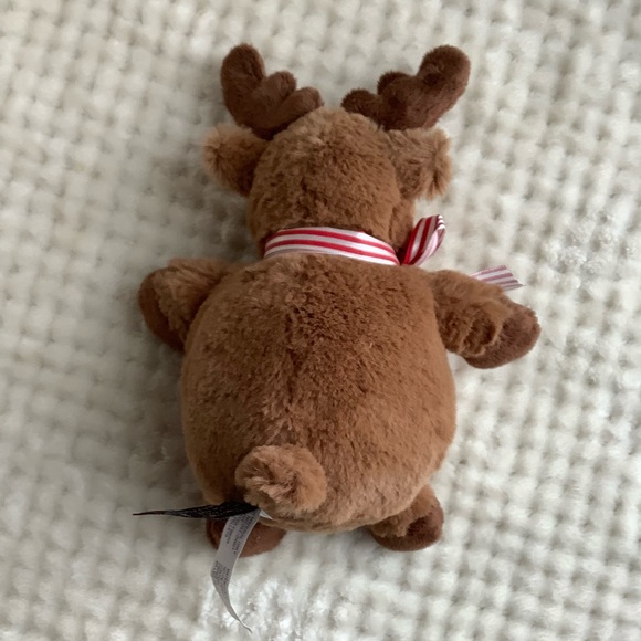 The Bearington Collection Plush Doeball Reindeer Sprout Stuffed Animal Toy - Picture 5 of 10